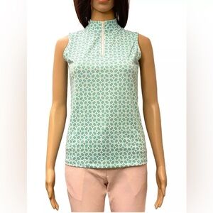 Tommy Bahama Women’s Golf & Tennis 1/4 Zip Sleeveless Top Quick Dry Size M - NWT